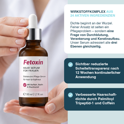 Fetoxin Haarserum für Frauen 50 ML